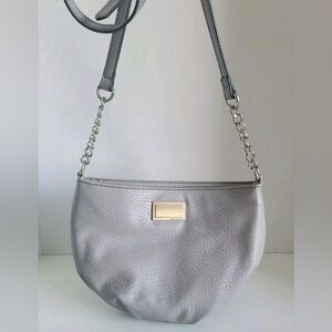 Juicy Couture Gray Vegan Leather Crossbody Bag - NWOT